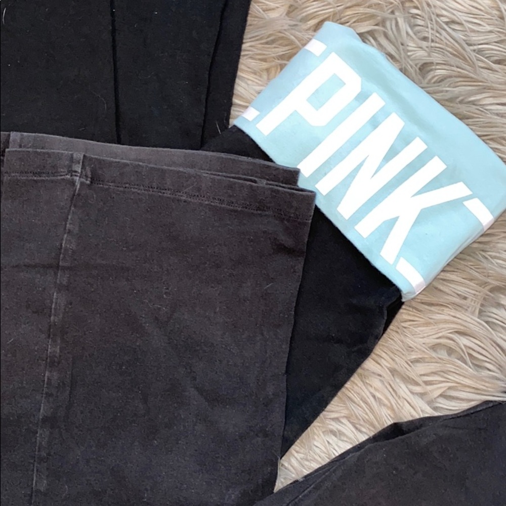 Pink Victoria’s Secret bootcut yoga pants size M - Picture 3 of 5